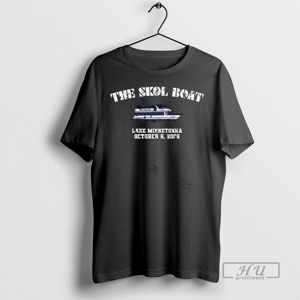Officials Minnesota Vikings Football The Skol Boat - Adult & Kids T-Shirts, Sweatshirts & Hoodies apparel design preview 1