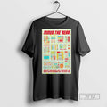 Officials Minus The Bear Show San Francisco Ca 10 07 - Adult & Kids T-Shirts, Sweatshirts & Hoodies apparel design preview 1