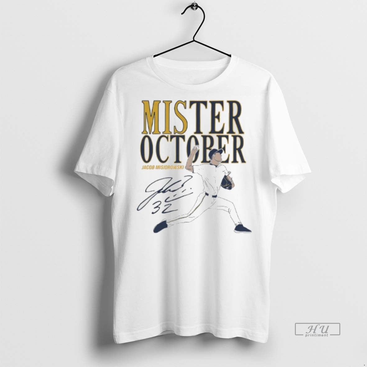 Officials Mis Ter October Jacob Misiorowski Milwaukee - Adult & Kids T-Shirts, Sweatshirts & Hoodies apparel design preview 1