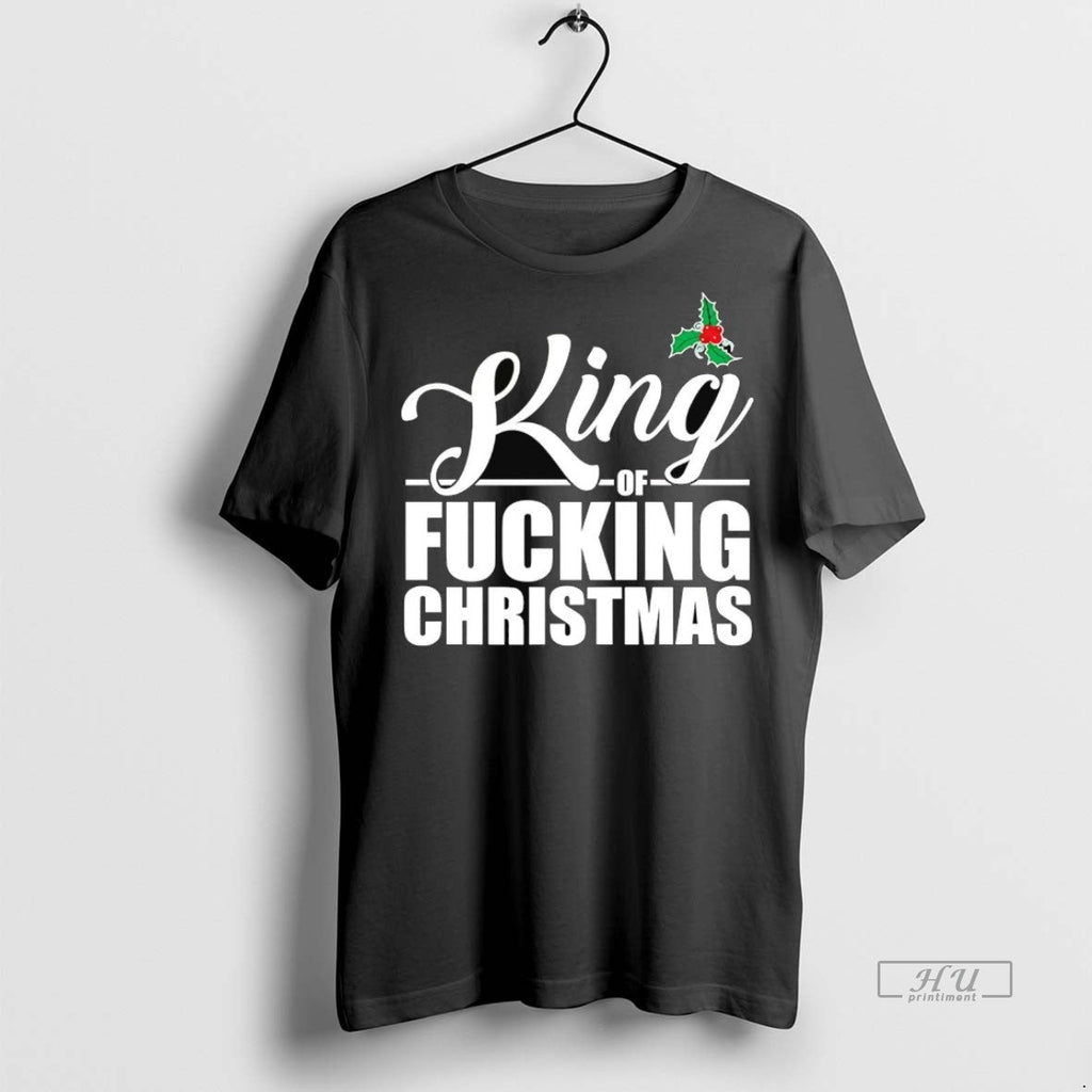 Officials Mistletoe King Of Fucking Christmas Sweater - Adult & Kids T-Shirts, Sweatshirts & Hoodies apparel design preview 1