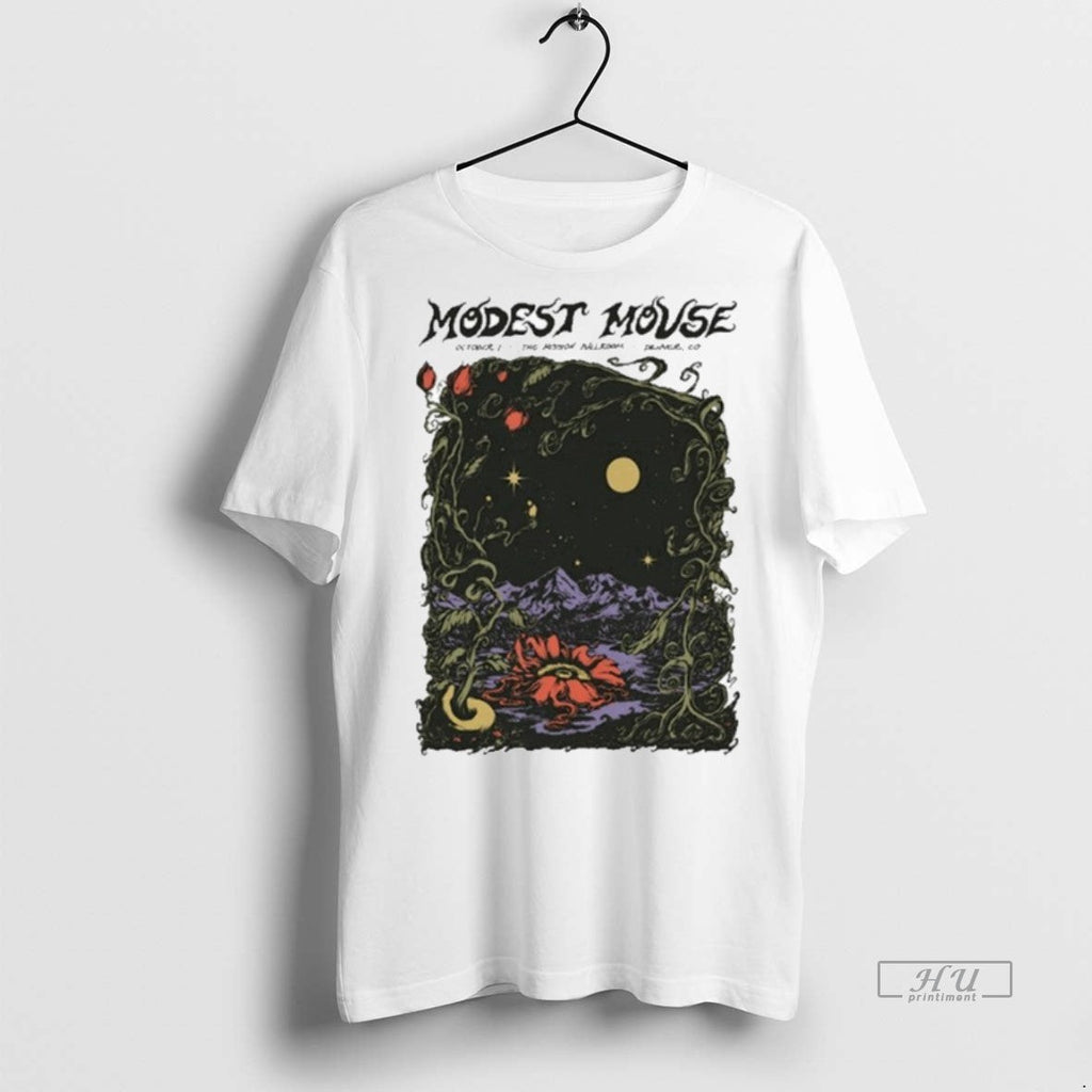 Officials Modest Mouse At Mission Ballroom On Oct 1 - Adult & Kids T-Shirts, Sweatshirts & Hoodies apparel design preview 1