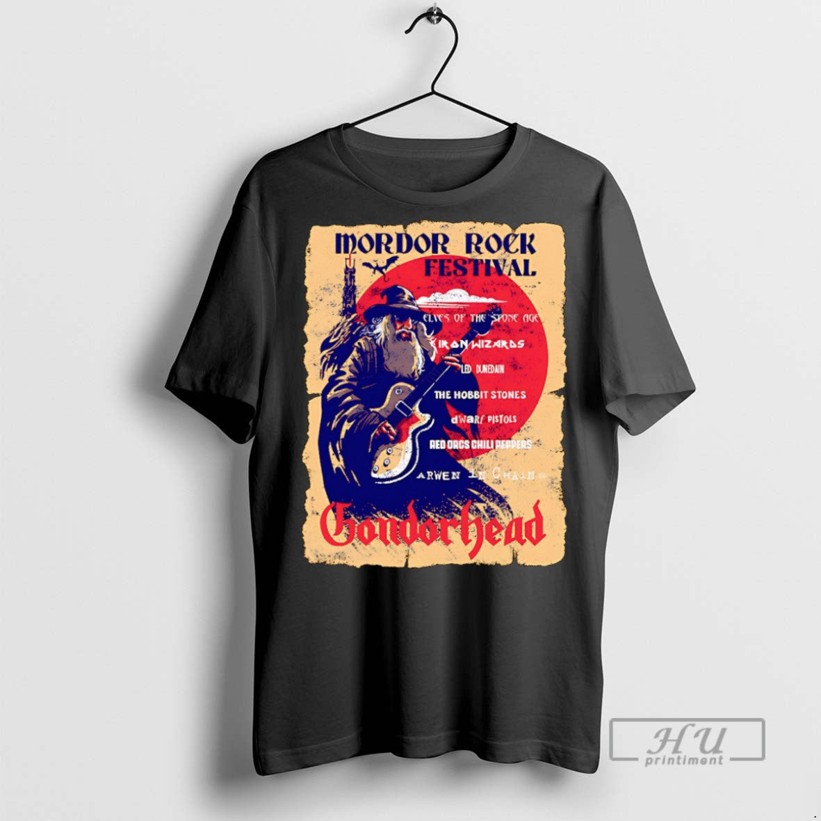 Officials Mordor Fest Gondor Head - Adult & Kids T-Shirts, Sweatshirts & Hoodies apparel design preview 1