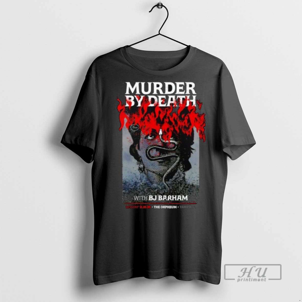 Officials Murder By Death Tampa Fl Nov 10 2025 - Adult & Kids T-Shirts, Sweatshirts & Hoodies apparel design preview 1