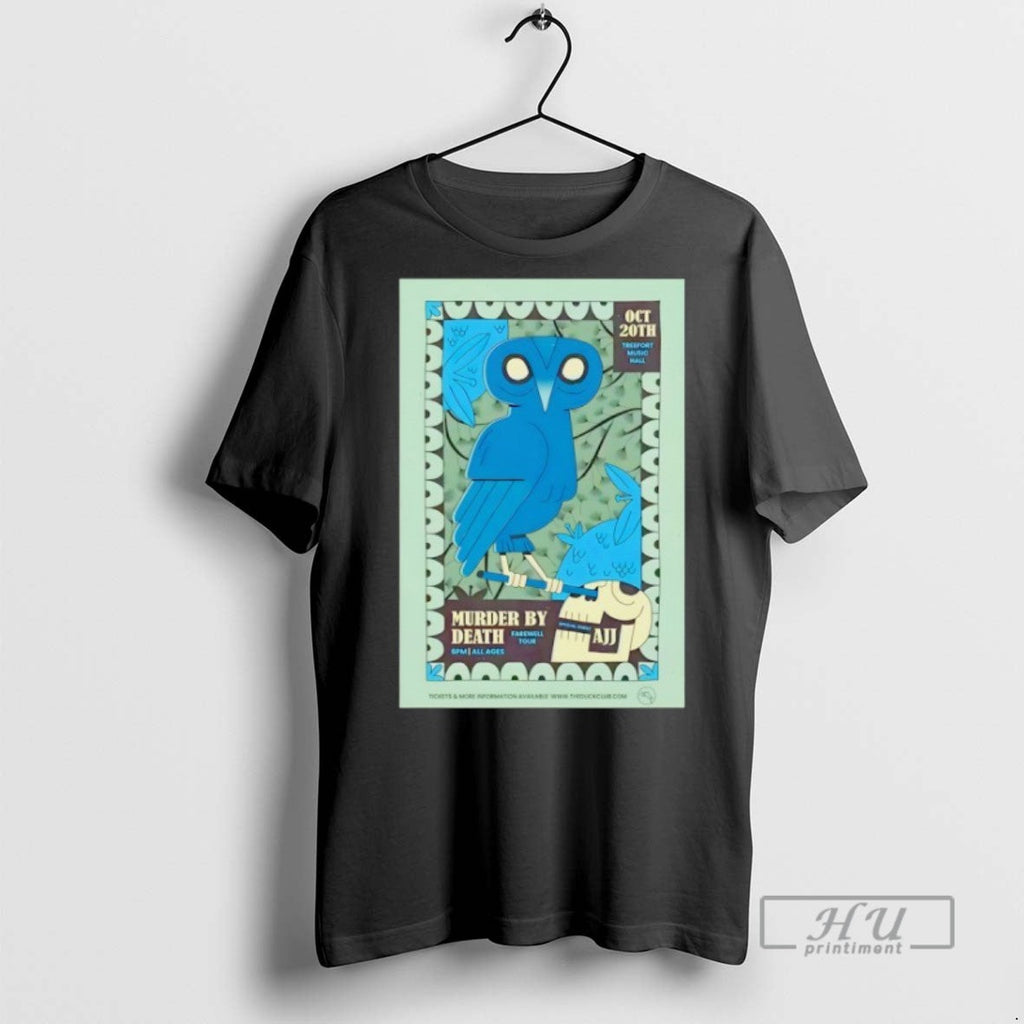 Officials Murder By Death Treefort Music Hall Boise - Adult & Kids T-Shirts, Sweatshirts & Hoodies apparel design preview 1