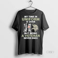 Officials My Time In Uniform Is Over Minnesota - Adult & Kids T-Shirts, Sweatshirts & Hoodies apparel design preview 1