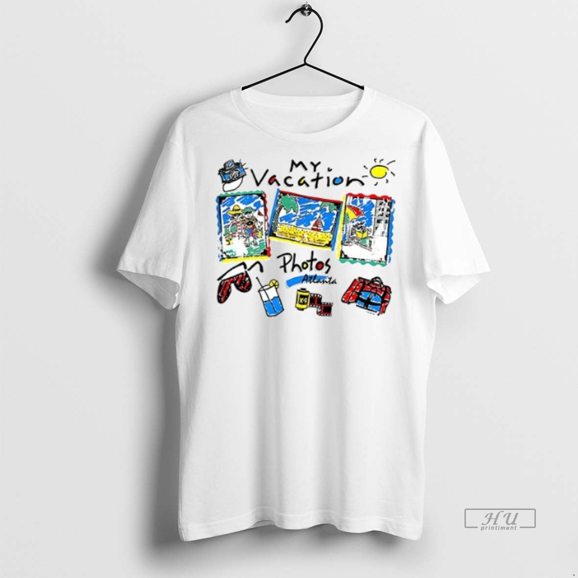 Officials My Vacation Photos Atlanta Art Ceramic And - Adult & Kids T-Shirts, Sweatshirts & Hoodies apparel design preview 1