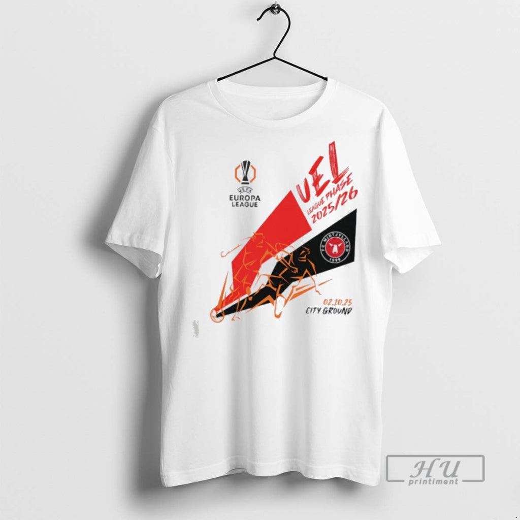 Officials Nffc Uel 2025 2026 Nottingham Forest Vs Fc - Adult & Kids T-Shirts, Sweatshirts & Hoodies apparel design preview 1