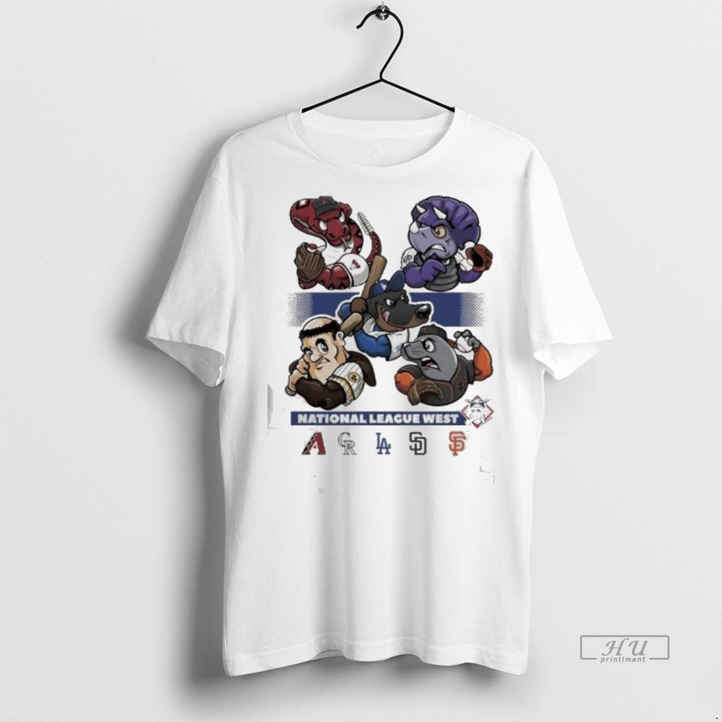 Officials National League West 2025 Mlb Postseason - Adult & Kids T-Shirts, Sweatshirts & Hoodies apparel design preview 1