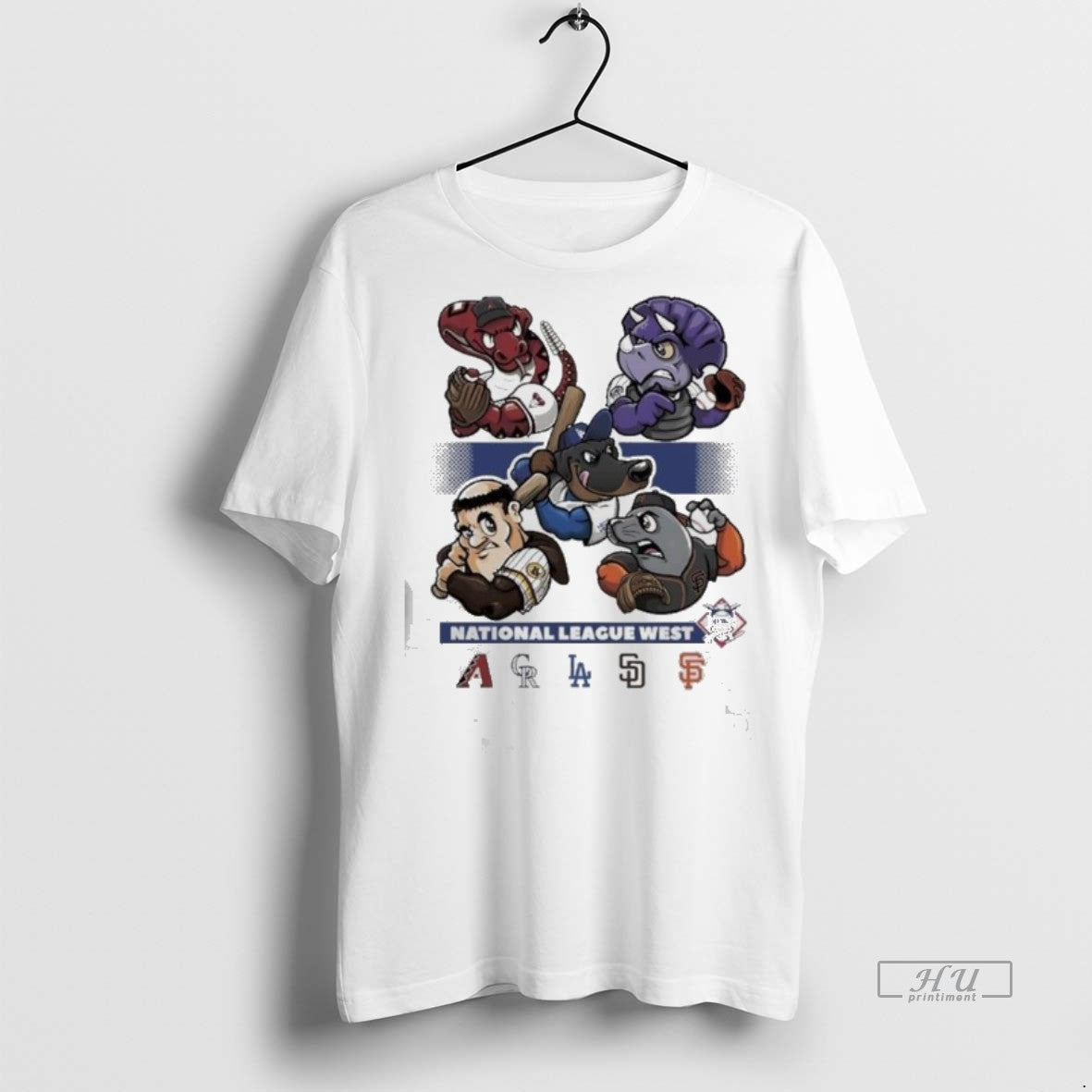 Officials National League West 2025 Mlb Postseason - Adult & Kids T-Shirts, Sweatshirts & Hoodies apparel design preview 1