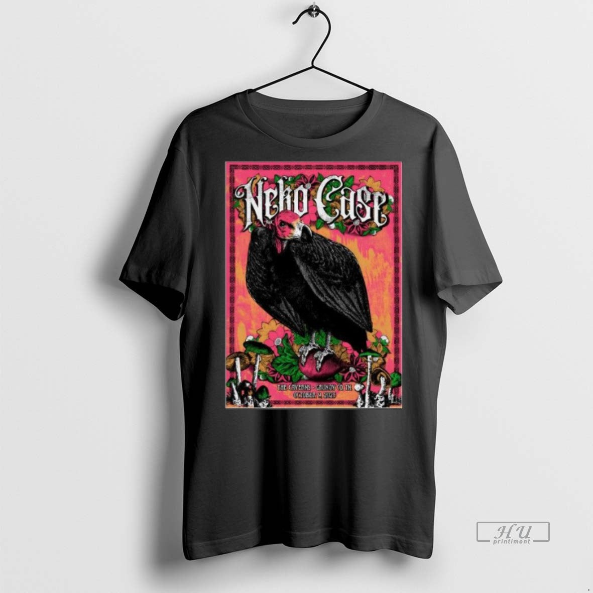 Officials Neko Case October 9 2025 The Caverns In - Adult & Kids T-Shirts, Sweatshirts & Hoodies apparel design preview 1