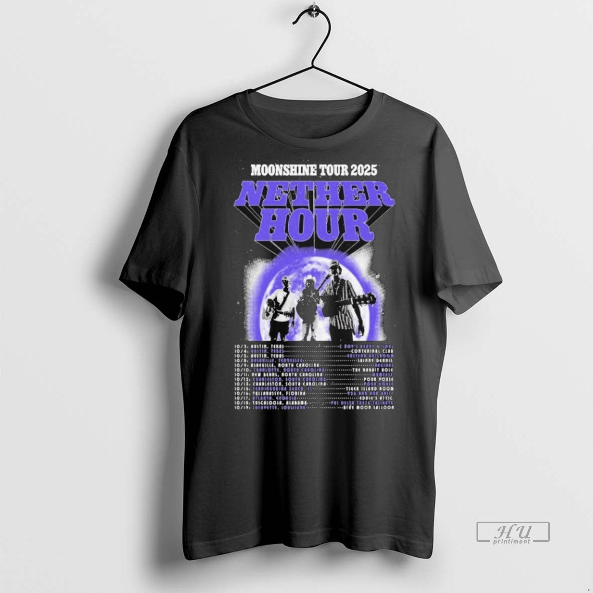 Officials Nether Hour Moonshine Tour 2025 Dates - Adult & Kids T-Shirts, Sweatshirts & Hoodies apparel design preview 1