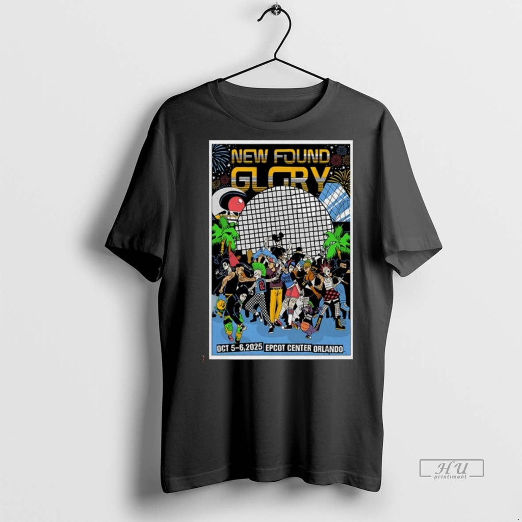 Officials New Found Glory Tour Epcot Center Orlando - Adult & Kids T-Shirts, Sweatshirts & Hoodies apparel design preview 1