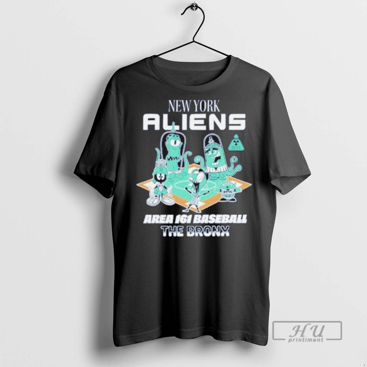 Officials New York Aliens The Bronx - Adult & Kids T-Shirts, Sweatshirts & Hoodies apparel design preview 1