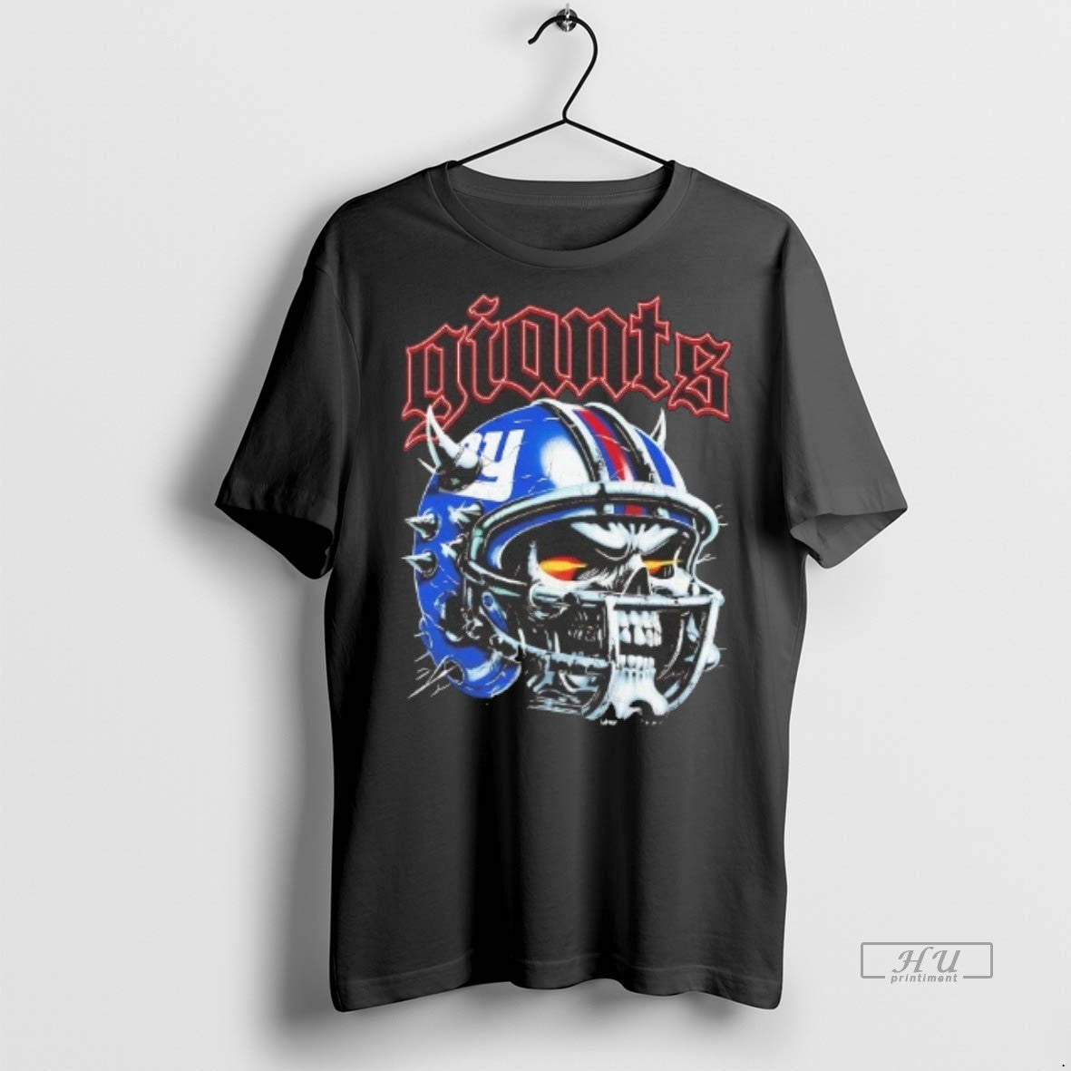 Officials New York Giants Skull Helmet Sweater - Adult & Kids T-Shirts, Sweatshirts & Hoodies apparel design preview 1