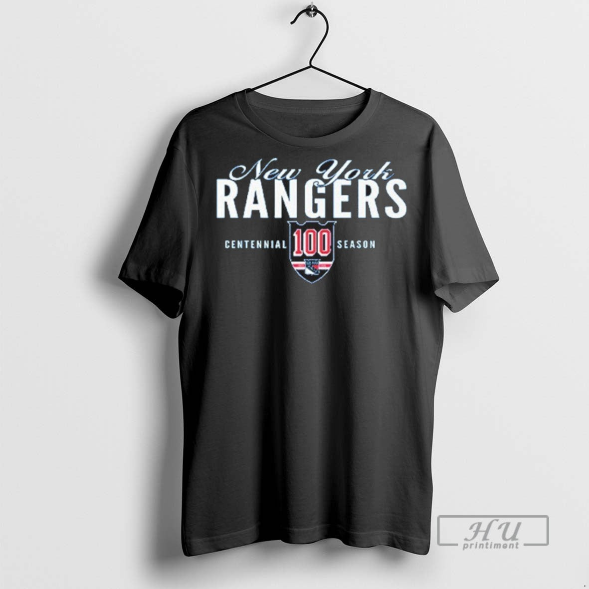 Officials New York Rangers Centennial 100 Seasons - Adult & Kids T-Shirts, Sweatshirts & Hoodies apparel design preview 1