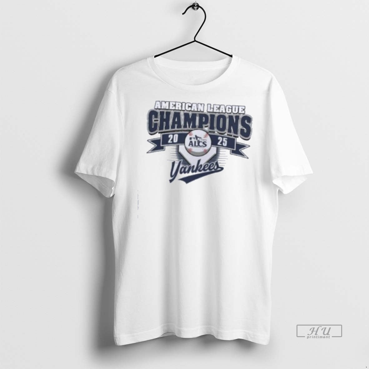 Officials New York Yankees 2025 American League - Adult & Kids T-Shirts, Sweatshirts & Hoodies apparel design preview 1