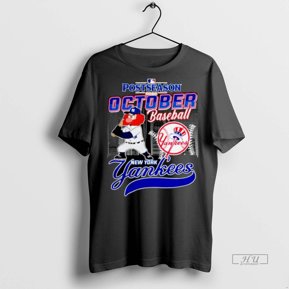 Officials New York Yankees 2025 Mlb Postseason - Adult & Kids T-Shirts, Sweatshirts & Hoodies apparel design preview 1