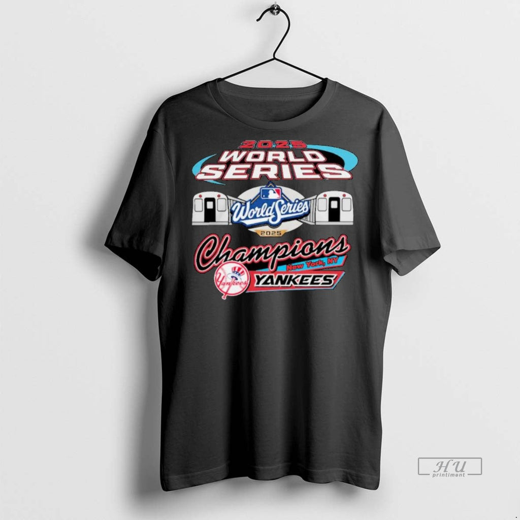 Officials New York Yankees 2025 World Series - Adult & Kids T-Shirts, Sweatshirts & Hoodies apparel design preview 1