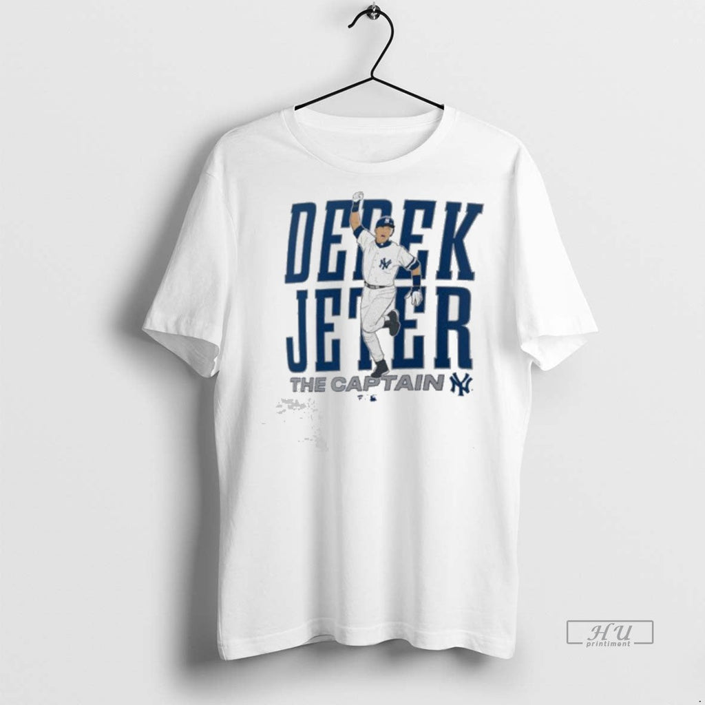 Officials New York Yankees Derek Jeter The Captain - Adult & Kids T-Shirts, Sweatshirts & Hoodies apparel design preview 1