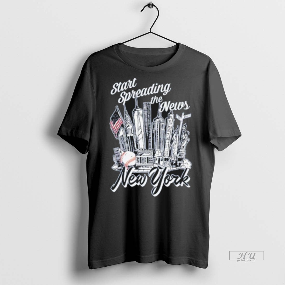 Officials New York Yankees Start Spreading The News - Adult & Kids T-Shirts, Sweatshirts & Hoodies apparel design preview 1