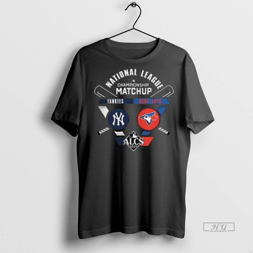 Officials New York Yankees Vs Toronto Blue Jays 2025 - Adult & Kids T-Shirts, Sweatshirts & Hoodies apparel design preview 1