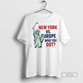 Officials New York Vs Europe Golf Who You Got - Adult & Kids T-Shirts, Sweatshirts & Hoodies apparel design preview 1
