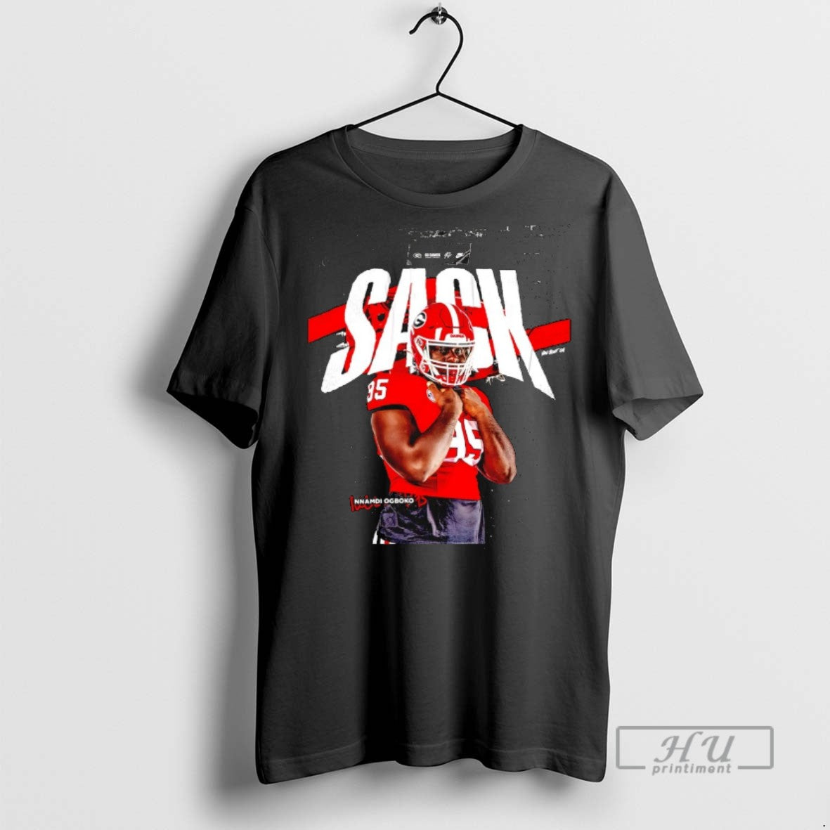 Officials Nnamdi Ogboko Sack Georgia Bulldogs How - Adult & Kids T-Shirts, Sweatshirts & Hoodies apparel design preview 1