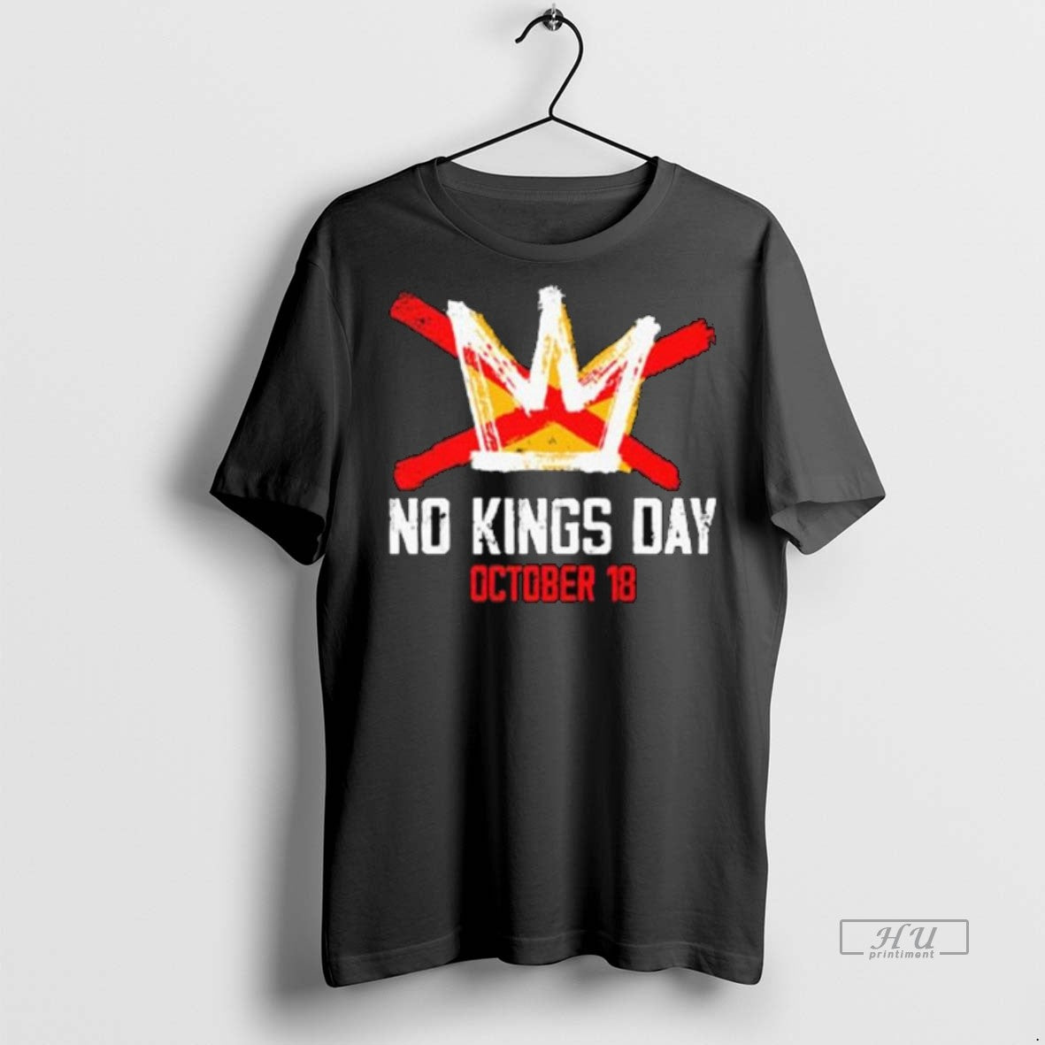 Officials No Kings Day October 18 Long Sleve Sweater - Adult & Kids T-Shirts, Sweatshirts & Hoodies apparel design preview 1