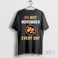 Officials No Nut November Every Day Peanut Allergy - Adult & Kids T-Shirts, Sweatshirts & Hoodies apparel design preview 1