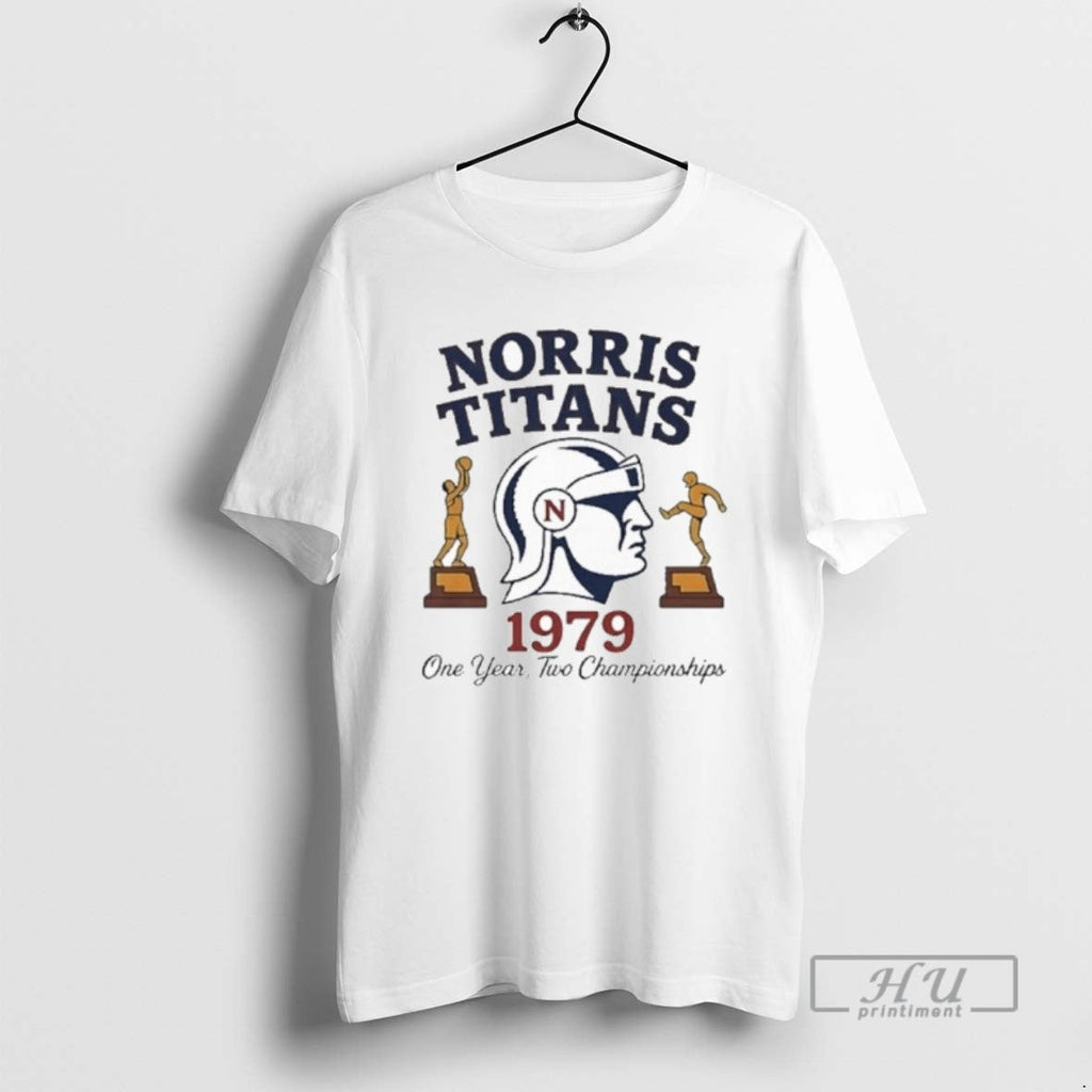 Officials Norris Titans Logo One Year Two - Adult & Kids T-Shirts, Sweatshirts & Hoodies apparel design preview 1