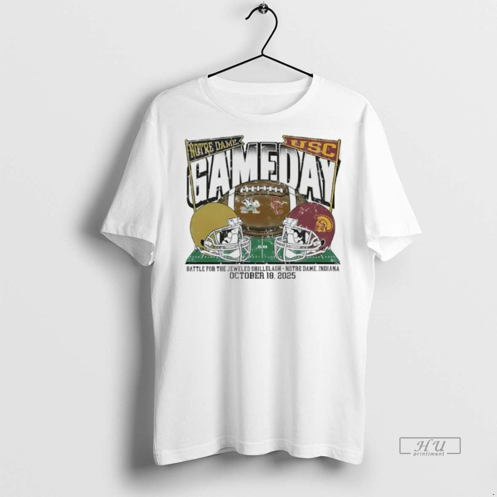 Officials Notre Dame Fighting Irish Vs Usc Trojans - Adult & Kids T-Shirts, Sweatshirts & Hoodies apparel design preview 1