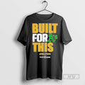Officials Oakland Athletics Built For This Mlb - Adult & Kids T-Shirts, Sweatshirts & Hoodies apparel design preview 1