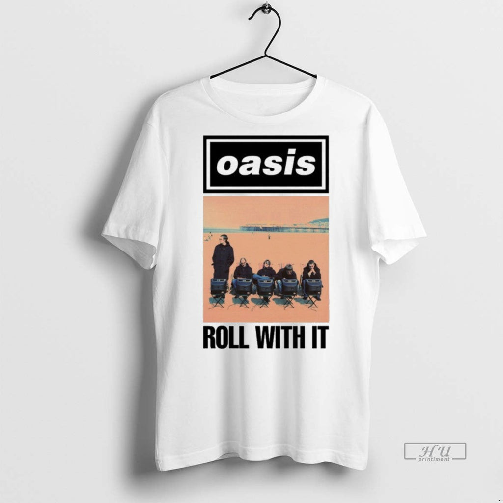 Officials Oasis Roll With It Single Sweater - Adult & Kids T-Shirts, Sweatshirts & Hoodies apparel design preview 1