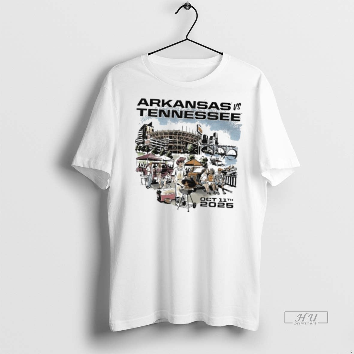 Officials October 11th 2025 Arkansas Vs Tennessee - Adult & Kids T-Shirts, Sweatshirts & Hoodies apparel design preview 1