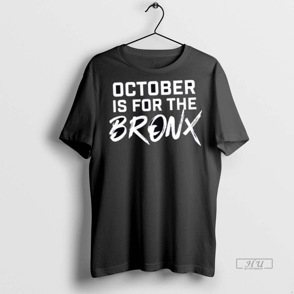 Officials October Is For The Bronx Text Sweater - Adult & Kids T-Shirts, Sweatshirts & Hoodies apparel design preview 1