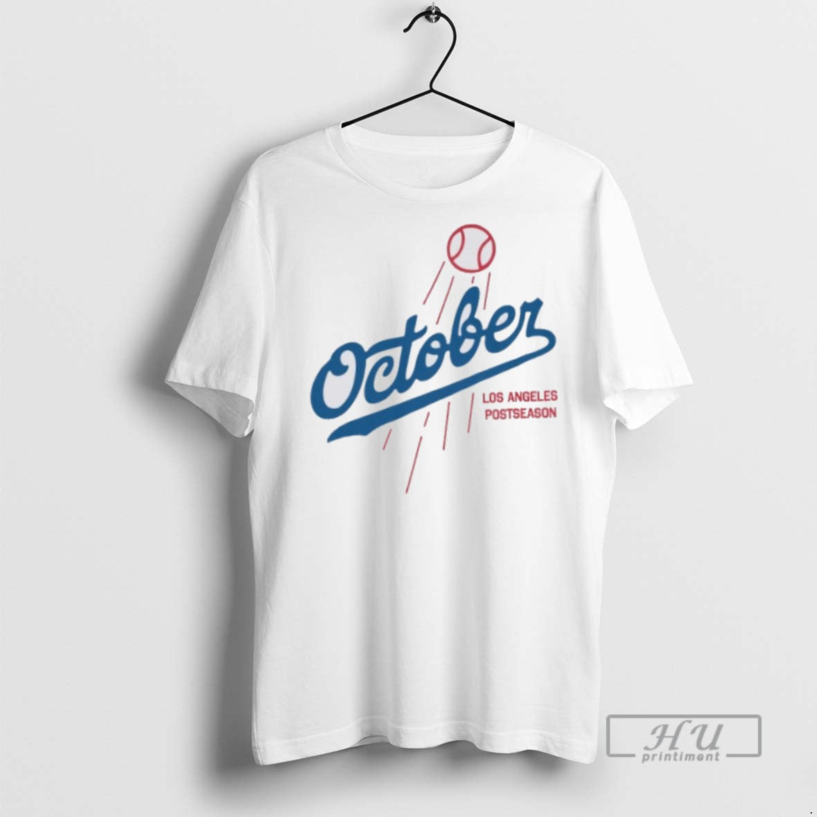 Officials October Los Angeles Postseason Logo - Adult & Kids T-Shirts, Sweatshirts & Hoodies apparel design preview 1