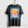 Officials October Hits Different 2025 Postseason - Adult & Kids T-Shirts, Sweatshirts & Hoodies apparel design preview 1