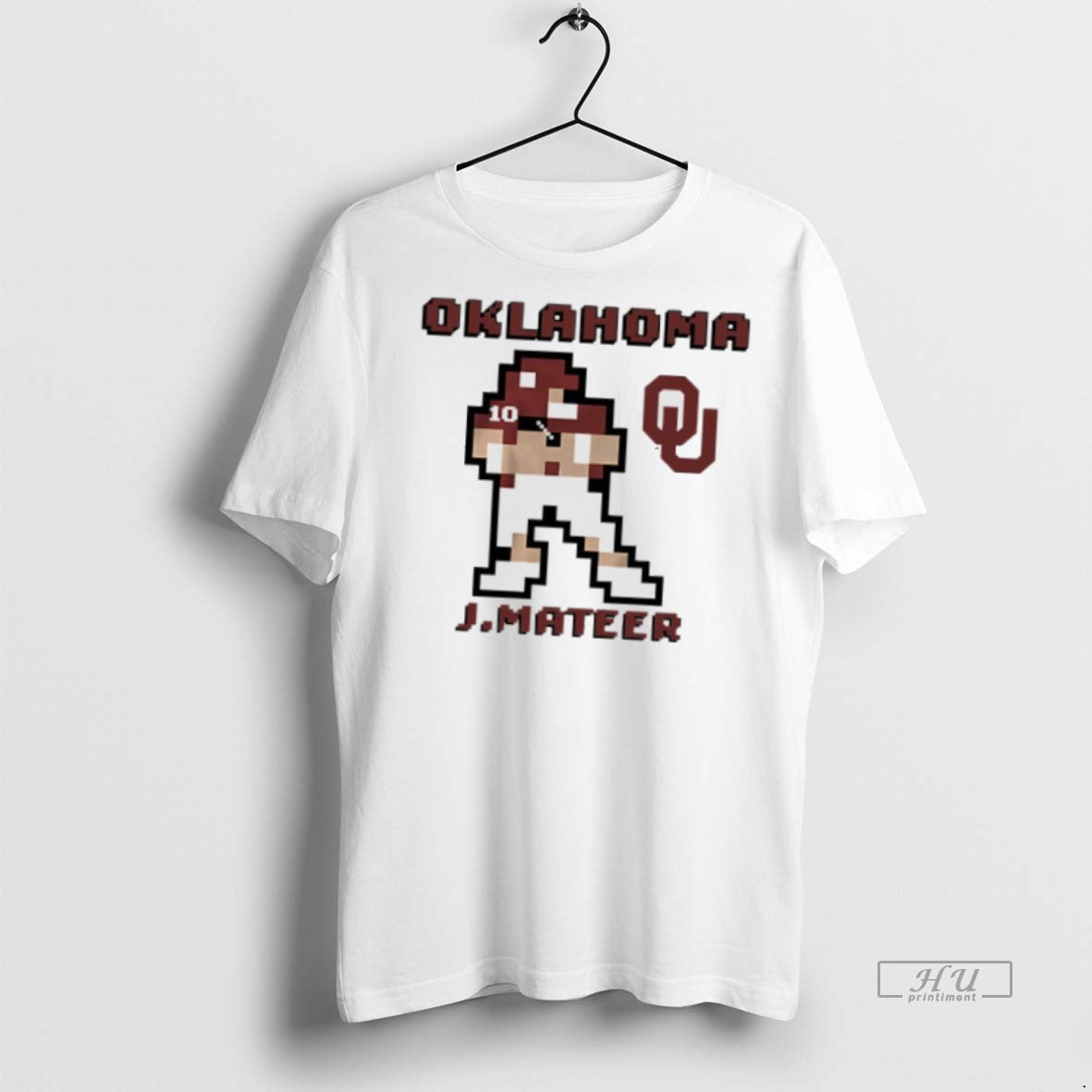 Officials Oklahoma Sooners Football John Mateer Retro - Adult & Kids T-Shirts, Sweatshirts & Hoodies apparel design preview 1