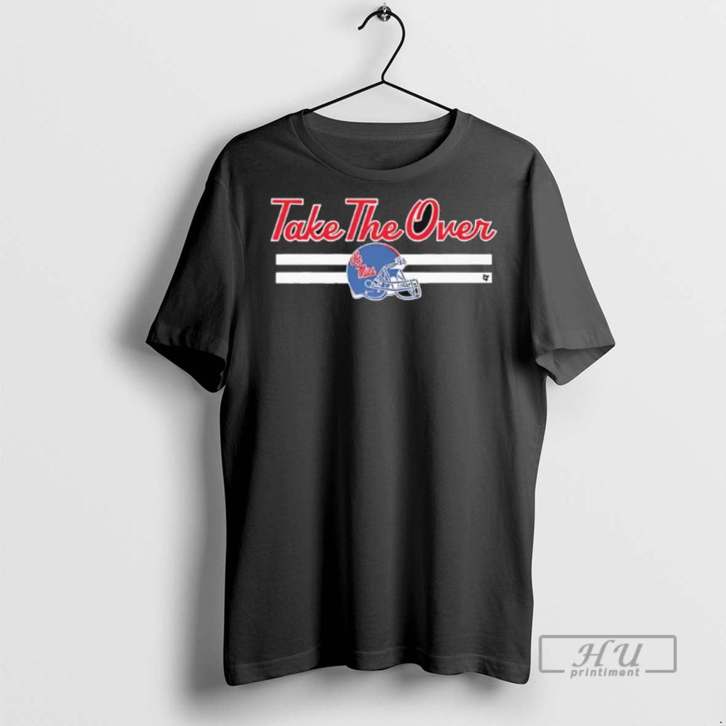 Officials Ole Miss Football Rebels Take The Over - Adult & Kids T-Shirts, Sweatshirts & Hoodies apparel design preview 1