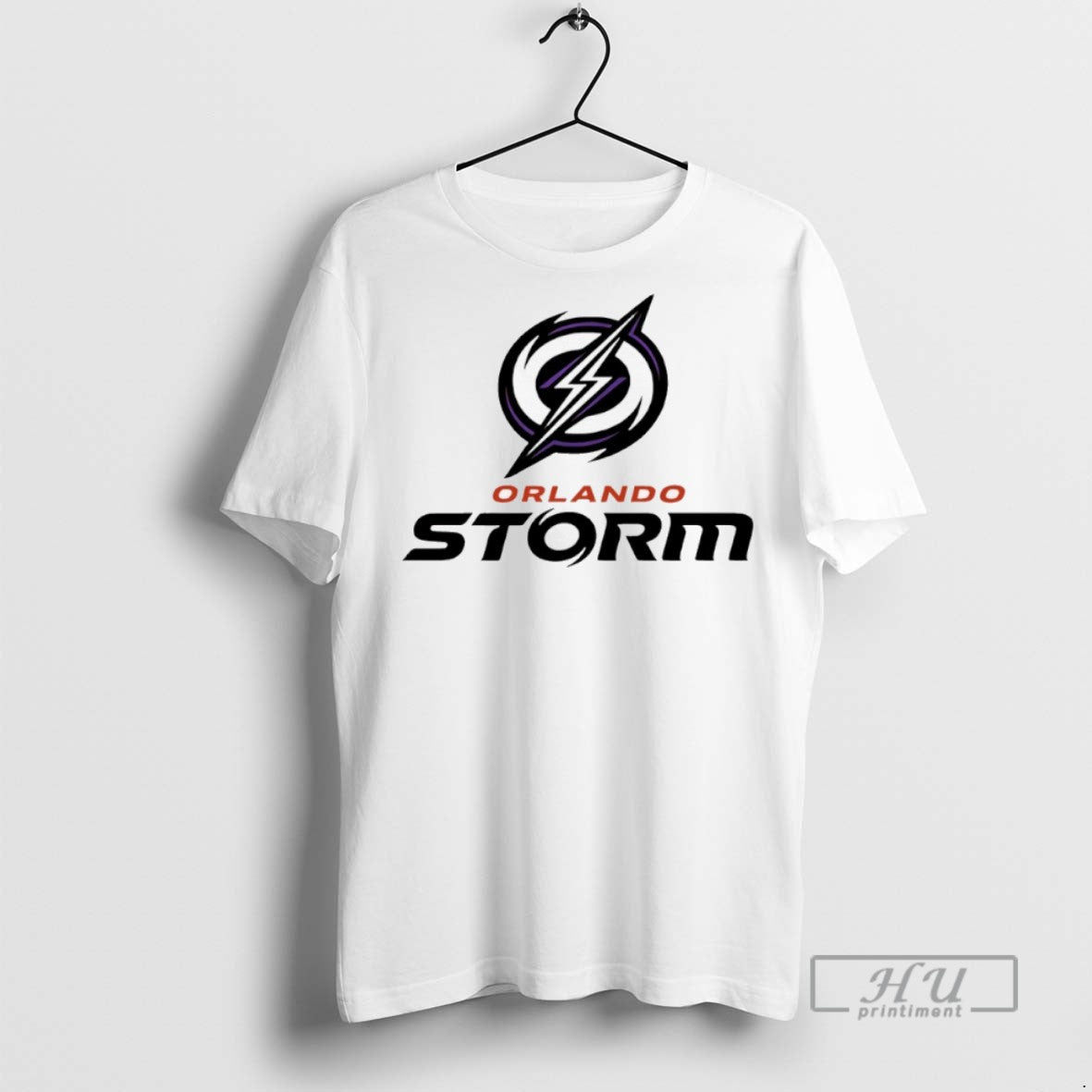 Officials Orlando Storm Lockup Logo - Adult & Kids T-Shirts, Sweatshirts & Hoodies apparel design preview 1