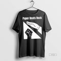 Officials Paper Beats Rock Hand Sweater - Adult & Kids T-Shirts, Sweatshirts & Hoodies apparel design preview 1