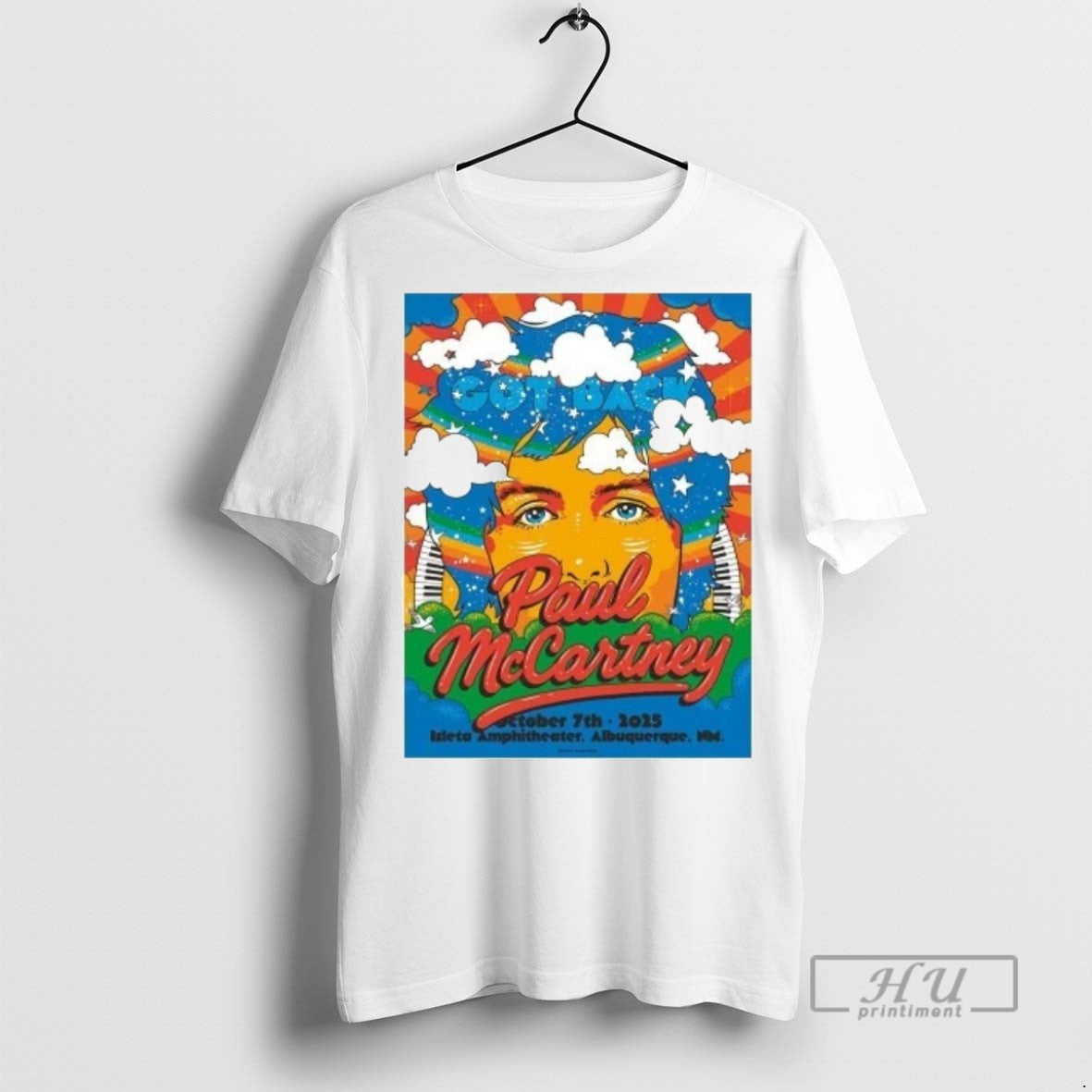 Officials Paul Mccartney Got Back 25 Albuquerque New - Adult & Kids T-Shirts, Sweatshirts & Hoodies apparel design preview 1