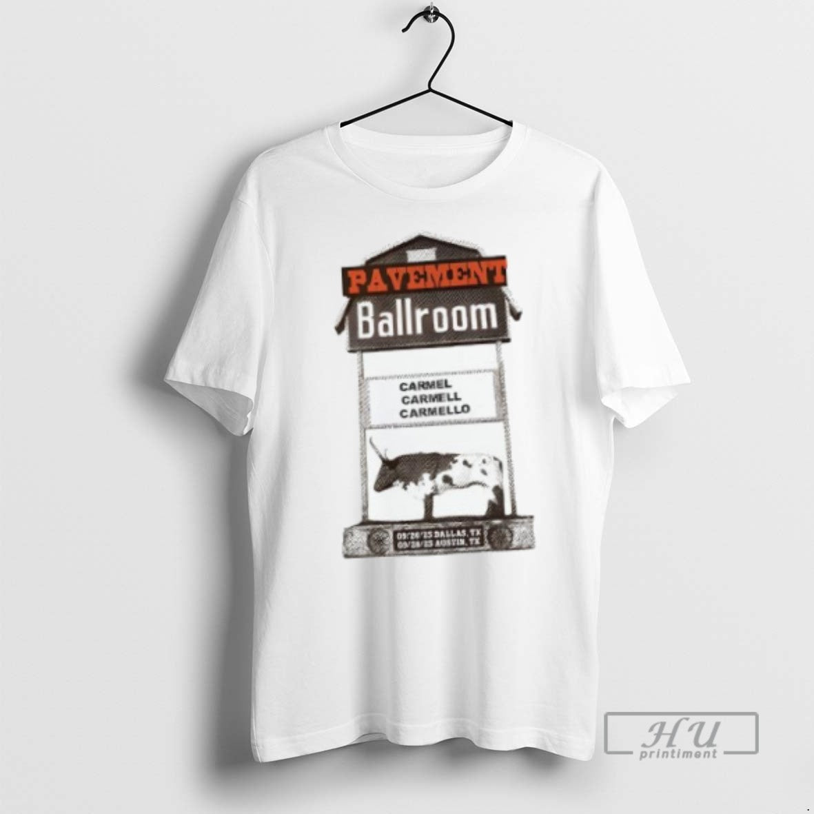 Officials Pavement Tour Texas 2025 Carmel Carmell - Adult & Kids T-Shirts, Sweatshirts & Hoodies apparel design preview 1