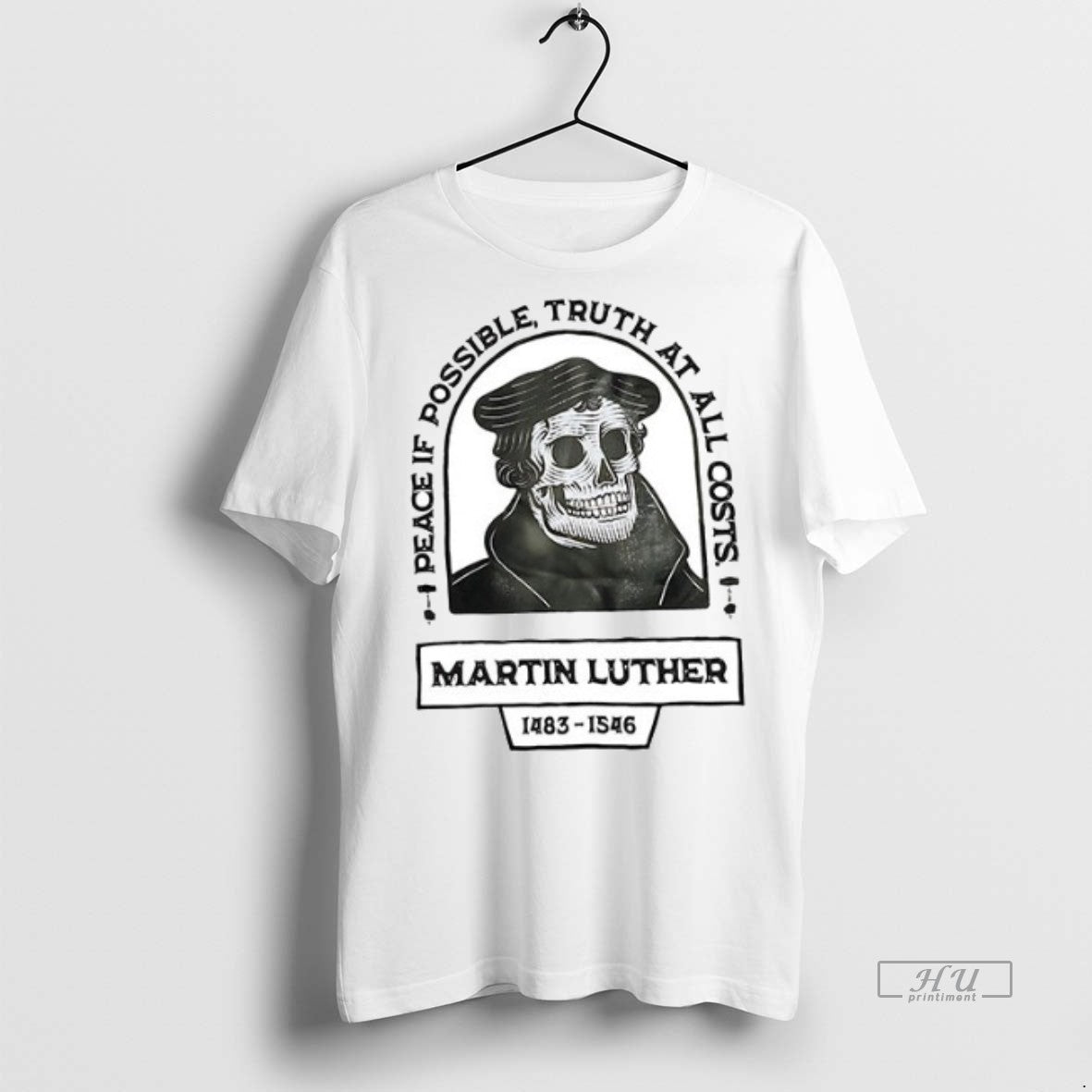 Officials Peace If Possible Truth At All Costs Martin - Adult & Kids T-Shirts, Sweatshirts & Hoodies apparel design preview 1