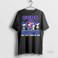 Officials Peanuts X Chicago Cubs October Forever Not - Adult & Kids T-Shirts, Sweatshirts & Hoodies apparel design preview 1