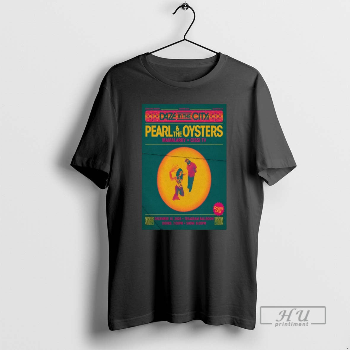 Officials Pearl And The Oysters Teragram Ballroom In - Adult & Kids T-Shirts, Sweatshirts & Hoodies apparel design preview 1