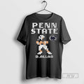 Officials Penn State Football Drew Allar Retro Baller - Adult & Kids T-Shirts, Sweatshirts & Hoodies apparel design preview 1