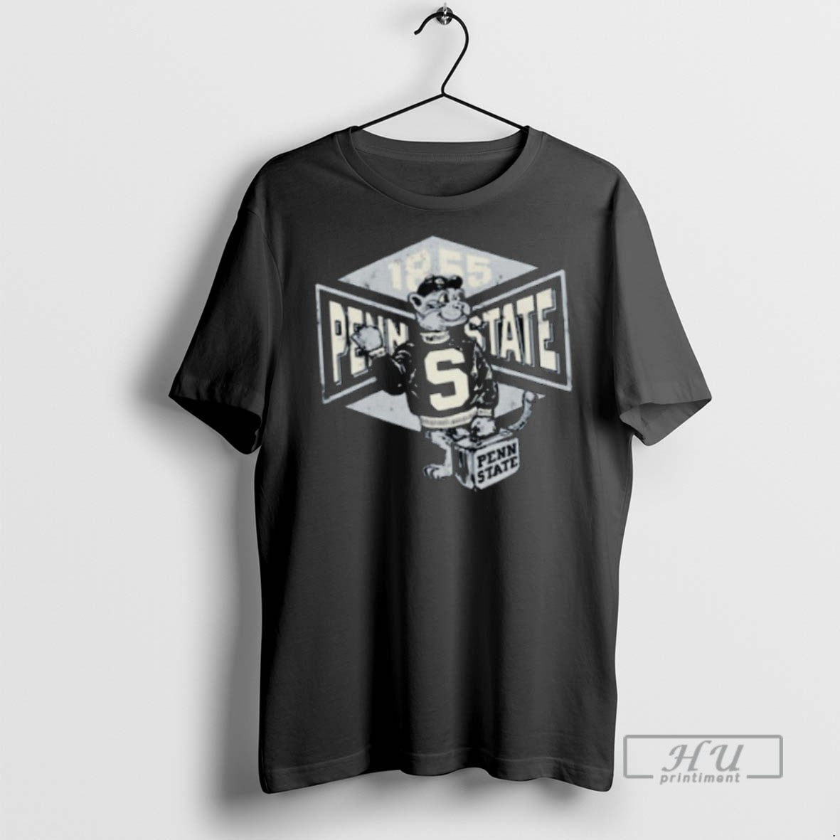 Officials Penn State Vintage Vault Lion Logo Long - Adult & Kids T-Shirts, Sweatshirts & Hoodies apparel design preview 1