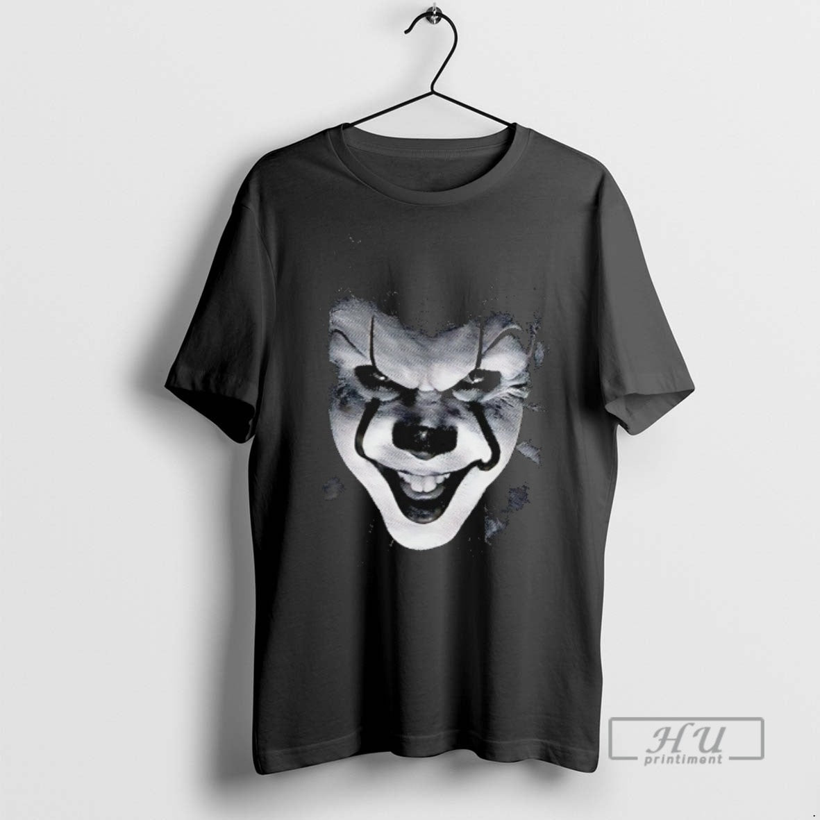 Officials Pennywise Horror Character Big Face - Adult & Kids T-Shirts, Sweatshirts & Hoodies apparel design preview 1