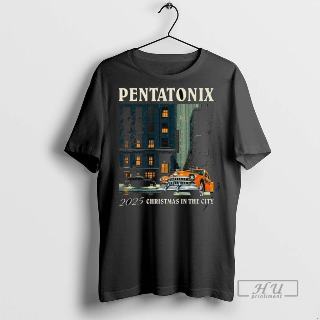 Officials Pentatonix 2025 Christmas In The City Long - Adult & Kids T-Shirts, Sweatshirts & Hoodies apparel design preview 1
